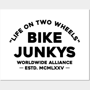 Bike Junkys Posters and Art